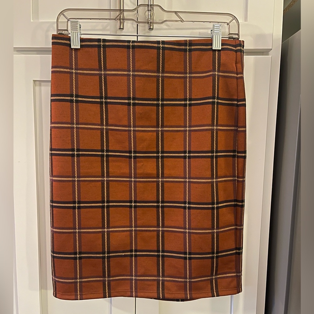 Loft Outlet Plaid Skirt